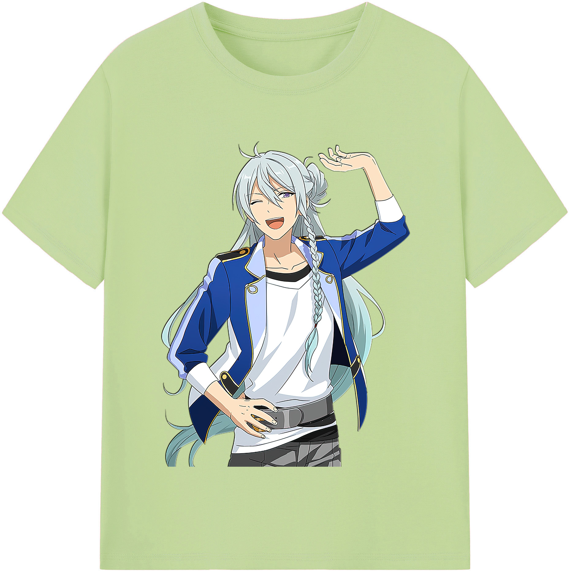 （画像用） あんさんぶるスターズ! Ensemble Stars 綿100％半袖Tシャツ（フロントプリント）